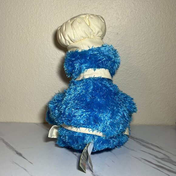 Sesame Street Gund  Teach Me Cookie Monster Chef Stuffed Toy - 15" - Picture 5 of 9